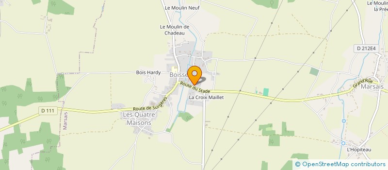 localisation de l'entreprise MADAME LAURIE FERDINAND  LA DEVISE