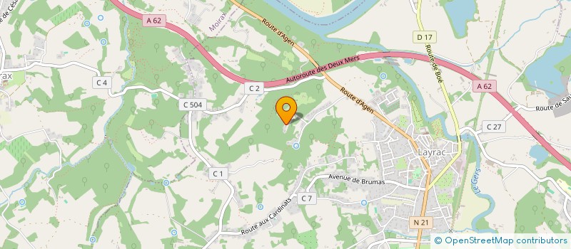 localisation de l'entreprise MADAME LAURIE FILLOL  LAYRAC