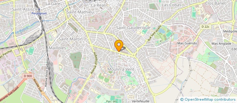 localisation de l'entreprise MADAME LAURIE GALERA  PERPIGNAN