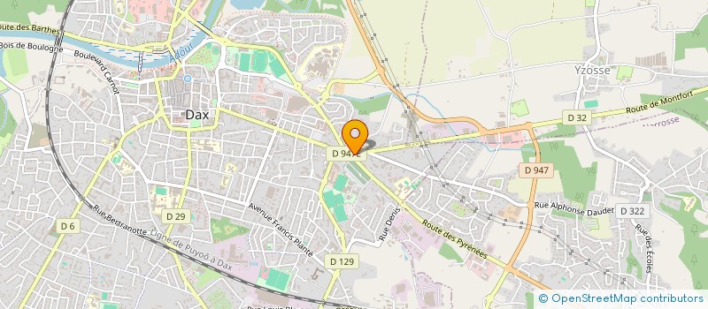 localisation de l'entreprise MADAME LAURIE GAUMARD SAUBION à DAX