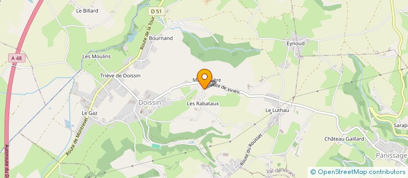 localisation de l'entreprise MADAME LAURIE GAUTHIER  DOISSIN