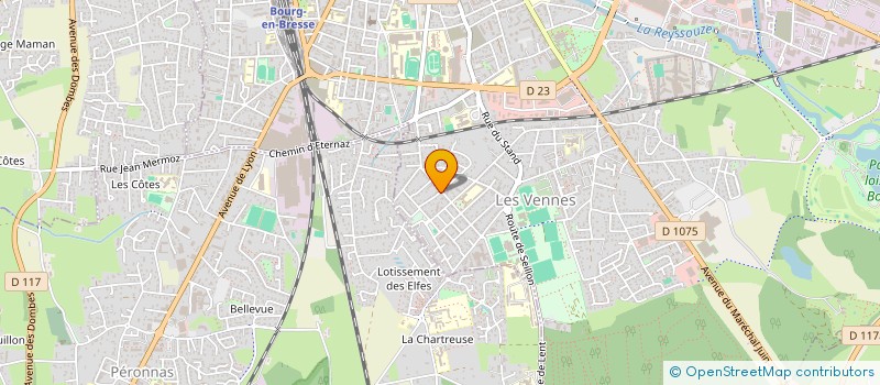 localisation de l'entreprise MADAME LAURIE GEOFFRAY à BOURG-EN-BRESSE