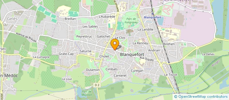 localisation de l'entreprise MADAME LAURIE GIRAUD à BLANQUEFORT