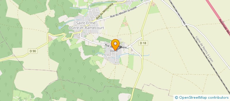 localisation de l'entreprise MADAME LAURIE GOSSET à SAINT-ERME-OUTRE-ET-RAMECOURT