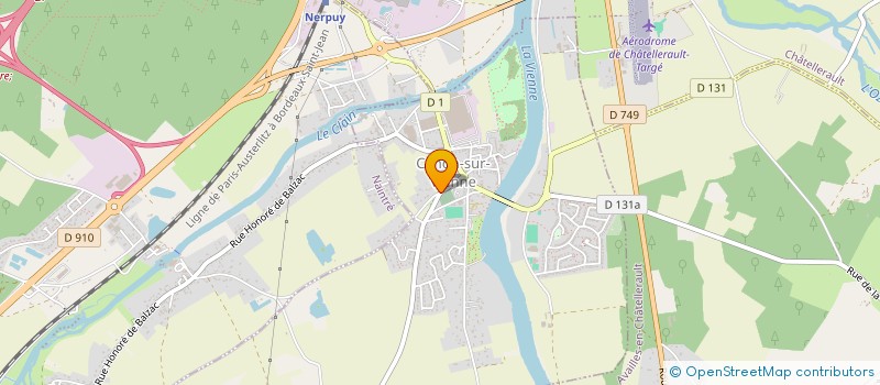 localisation de l'entreprise MADAME LAURIE GOURDIN  CENON-SUR-VIENNE