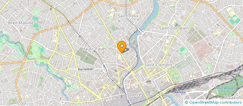 localisation de l'entreprise MADAME LAURIE GRANDJEAN à NANTES