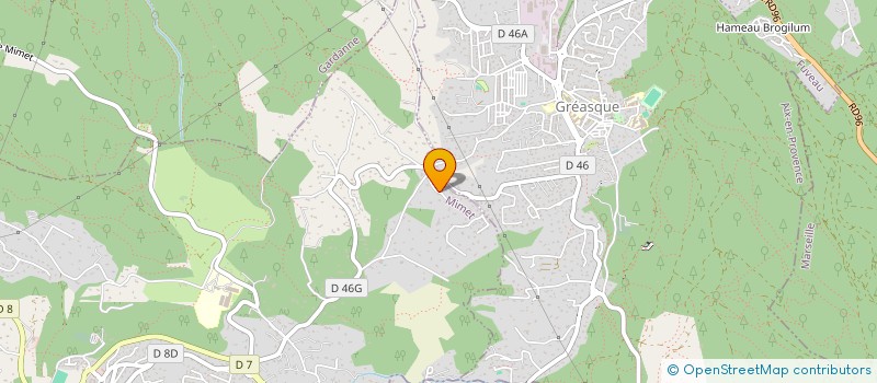 localisation de l'entreprise MADAME LAURIE HADJALI  MIMET