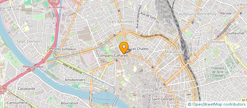 localisation de l'entreprise MADAME LAURIE HAMEL à TOULOUSE