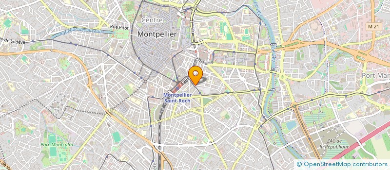 localisation de l'entreprise MADAME LAURIE HAUFF à MONTPELLIER