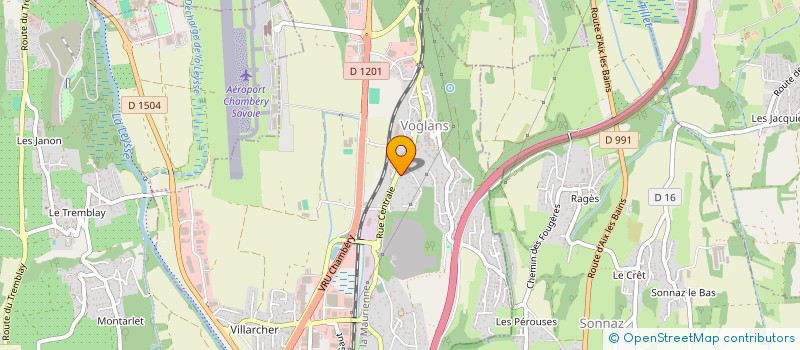 localisation de l'entreprise MADAME LAURIE HILKEMEYER  VOGLANS