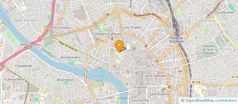 localisation de l'entreprise MADAME LAURIE HOAREAU  TOULOUSE