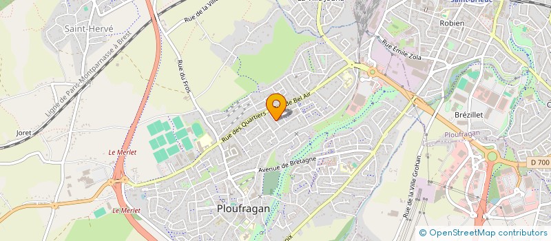 localisation de l'entreprise MADAME LAURIE HOFF  PLOUFRAGAN