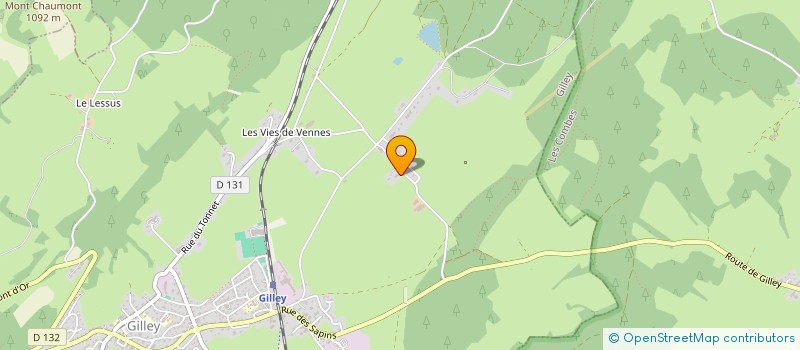 localisation de l'entreprise MADAME LAURIE HUBLER  GILLEY