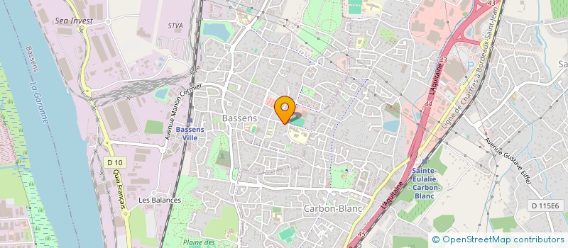 localisation de l'entreprise MADAME LAURIE JAY  BASSENS