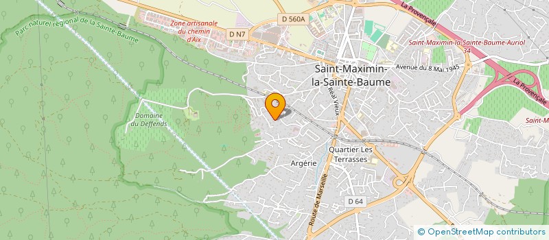 localisation de l'entreprise MADAME LAURIE KAMMERLOCHER à OLLIERES