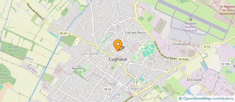 localisation de l'entreprise MADAME LAURIE KANE  CUGNAUX