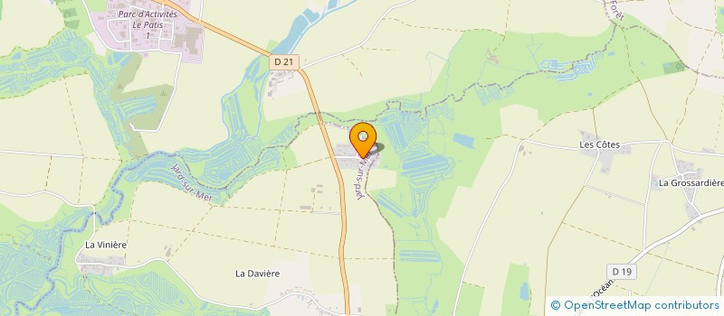 localisation de l'entreprise MADAME LAURIE KASPRZYK  JARD-SUR-MER