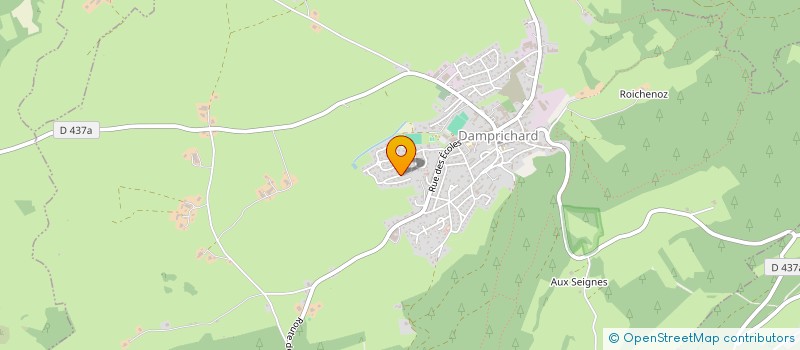 localisation de l'entreprise MADAME LAURIE KERBITCHIAN  DAMPRICHARD