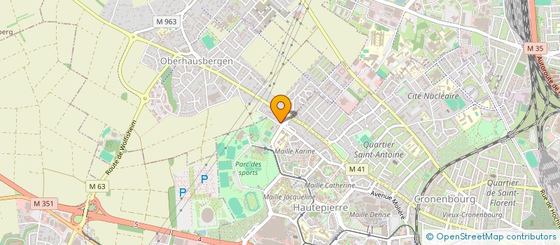 localisation de l'entreprise MADAME LAURIE KIENTZLER  STRASBOURG