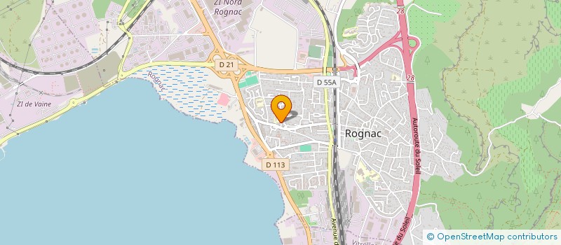 localisation de l'entreprise MADAME LAURIE LAPORTE  ROGNAC