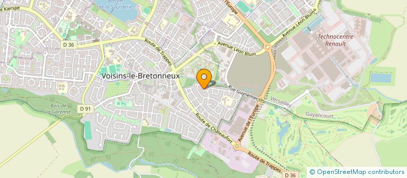 localisation de l'entreprise MADAME LAURIE LAURIE CAPITANIO  VOISINS-LE-BRETONNEUX