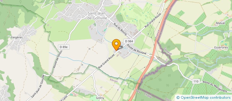 localisation de l'entreprise MADAME LAURIE LEBLANC  SAINT-JEAN-DE-GONVILLE