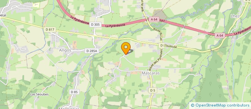 localisation de l'entreprise MADAME LAURIE LEGODEC  MASCARAS