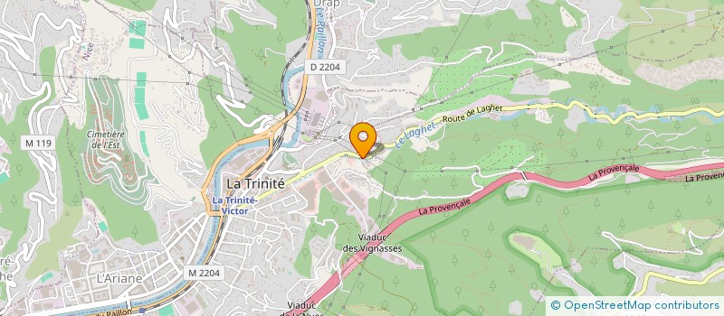 localisation de l'entreprise MADAME LAURIE LELEU  LA TRINITE