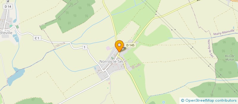 localisation de l'entreprise MADAME LAURIE LESCANNE  NORROY-LE-SEC