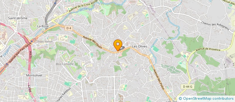localisation de l'entreprise MADAME LAURIE LEVY à MARSEILLE