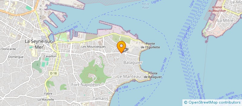 localisation de l'entreprise MADAME LAURIE LIGUORO  LA SEYNE-SUR-MER