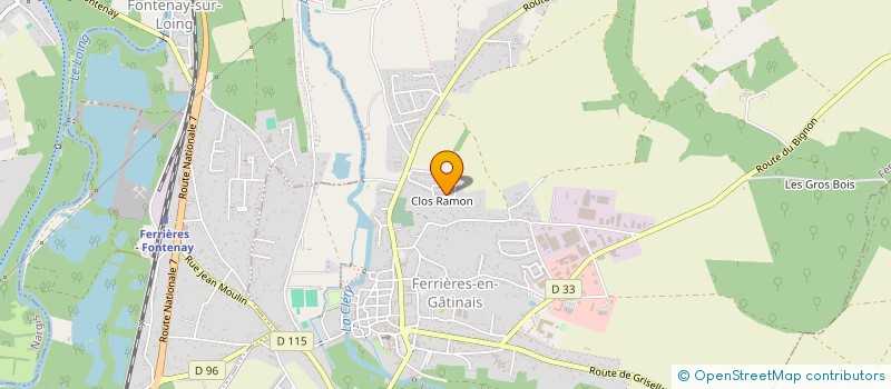 localisation de l'entreprise MADAME LAURIE LIJOUR  FERRIERES-EN-GATINAIS