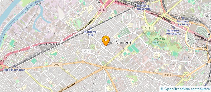 localisation de l'entreprise MADAME LAURIE LOPEZ  NANTERRE