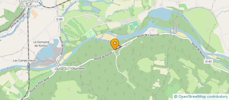 localisation de l'entreprise MADAME LAURIE LUCAS  VAYRAC