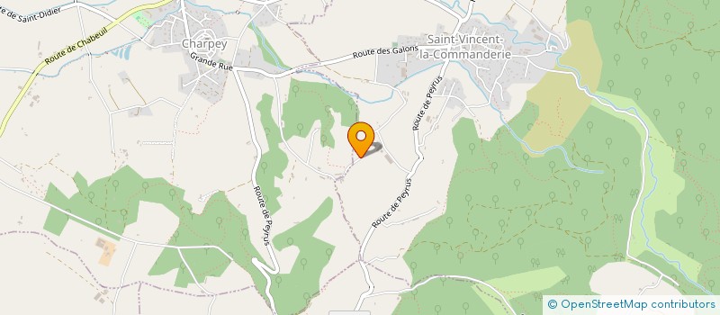 localisation de l'entreprise MADAME LAURIE LUNEL  SAINT-VINCENT-LA-COMMANDERIE