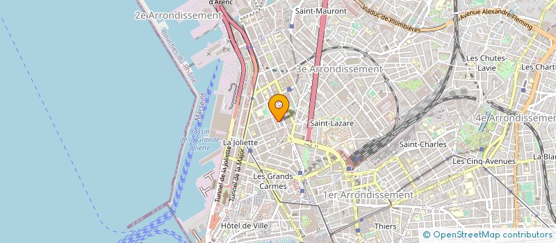 localisation de l'entreprise MADAME LAURIE MAILLARD  MARSEILLE