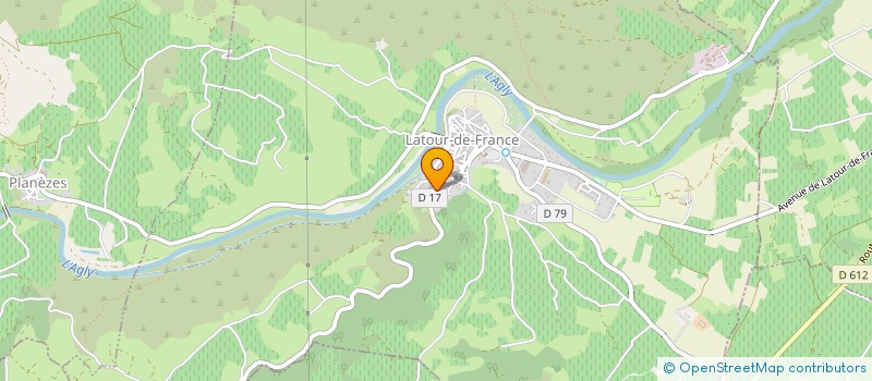 localisation de l'entreprise MADAME LAURIE MAILLOL  LATOUR-DE-FRANCE