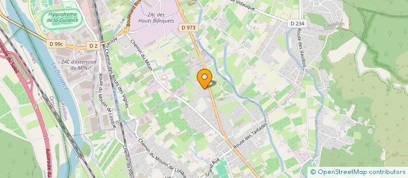 localisation de l'entreprise MADAME LAURIE MARCELLIN  CHEVAL-BLANC