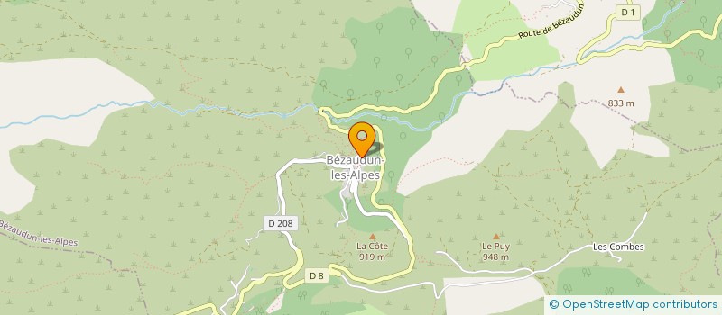 localisation de l'entreprise MADAME LAURIE MARCOLONGO  BEZAUDUN-LES-ALPES