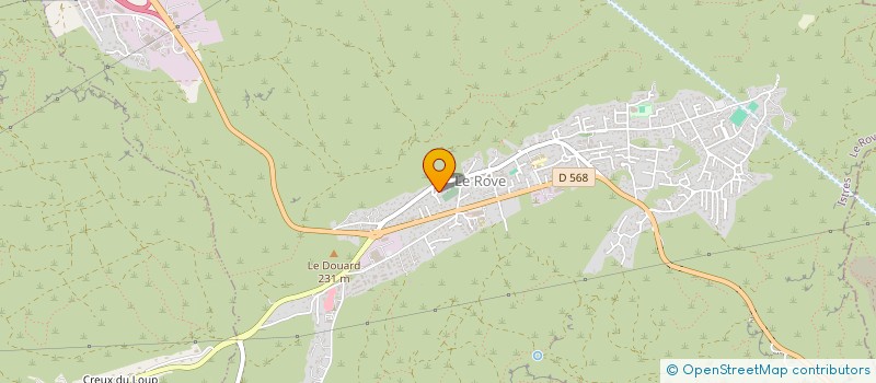 localisation de l'entreprise MADAME LAURIE MARIN  LE ROVE