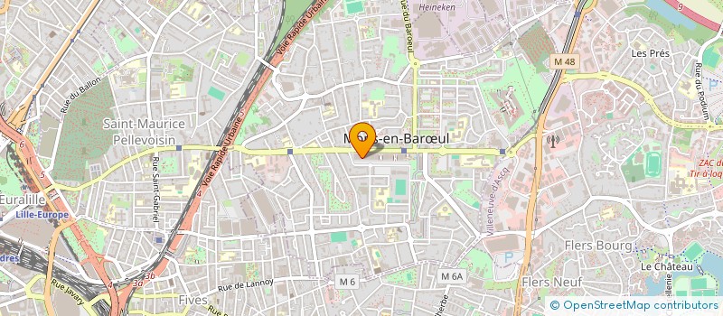 localisation de l'entreprise MADAME LAURIE MARIT  MONS-EN-BARUL