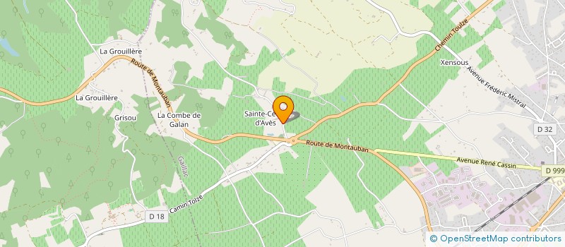 localisation de l'entreprise MADAME LAURIE MARTIN à GAILLAC