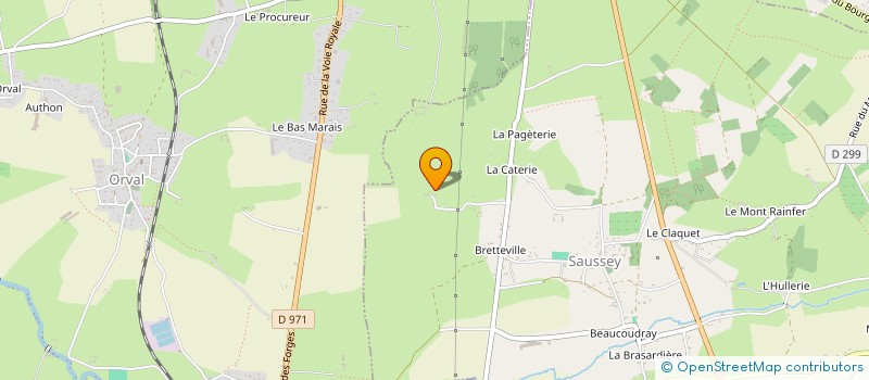 localisation de l'entreprise MADAME LAURIE MARTIN  SAUSSEY