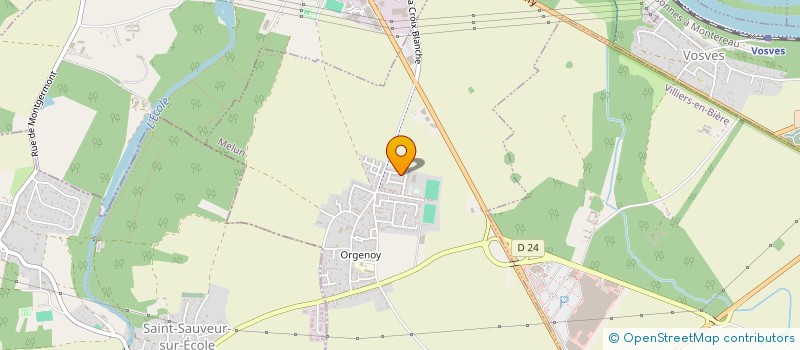 localisation de l'entreprise MADAME LAURIE MERCIEZ  BOISSISE-LE-ROI