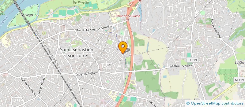 localisation de l'entreprise MADAME LAURIE MERLOT  SAINT-SEBASTIEN-SUR-LOIRE
