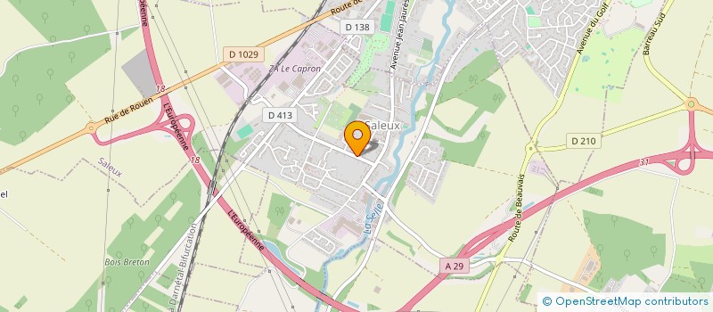 localisation de l'entreprise MADAME LAURIE MONCHY  SALEUX