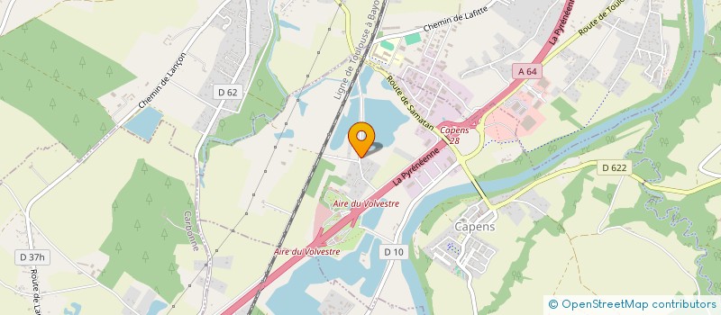 localisation de l'entreprise MADAME LAURIE MOREAU  CAPENS