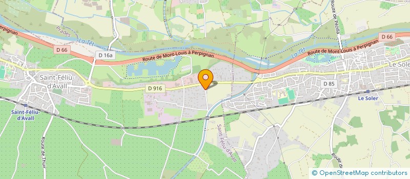 localisation de l'entreprise MADAME LAURIE MORIANA  SAINT-FELIU-D'AMONT