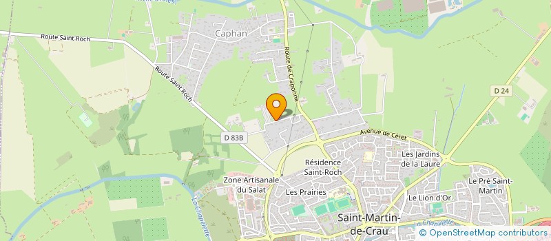 localisation de l'entreprise MADAME LAURIE MOUTIER à SAINT-MARTIN-DE-CRAU