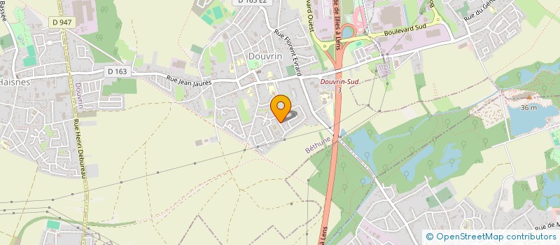 localisation de l'entreprise MADAME LAURIE MUSSA-PERETTO  DOUVRIN